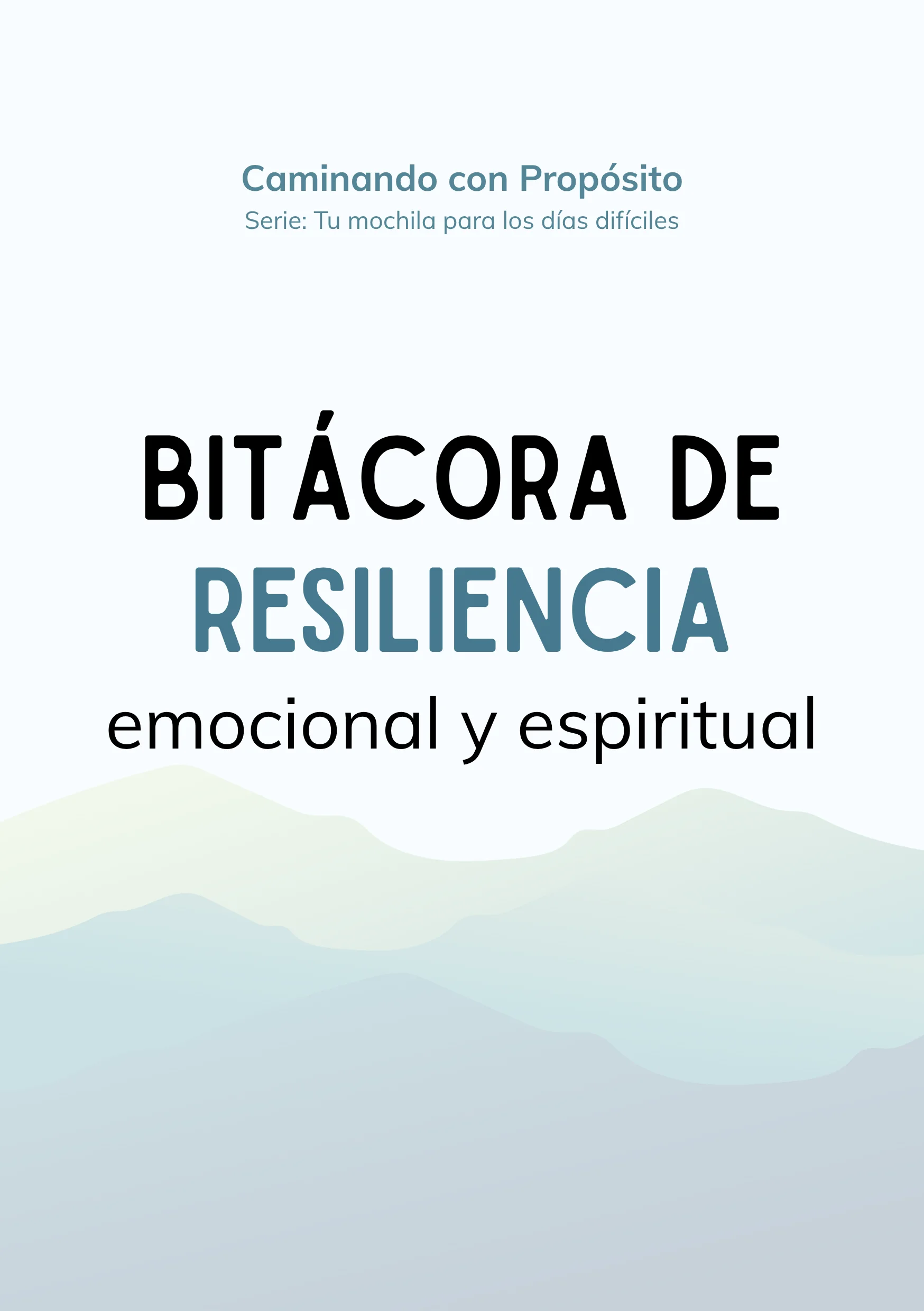 Bitácora de resiliencia emocional y espiritual